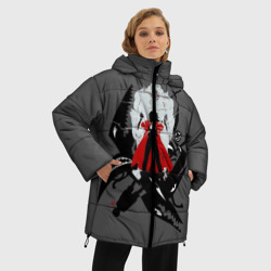 Женская зимняя куртка Oversize Стальной алхимик - фото 2