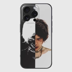 Чехол для iPhone 16 Pro Max силиконовый с защитой камеры Джизус - pnzsvns