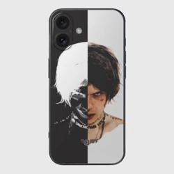 Чехол для iPhone 16 силиконовый с защитой камеры Джизус - pnzsvns