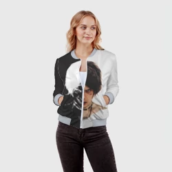 Женский бомбер 3D Джизус - pnzsvns - фото 2