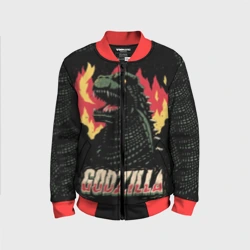 Детский бомбер 3D Годзилла