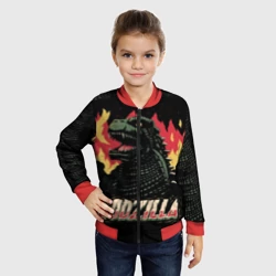 Детский бомбер 3D Годзилла - фото 2