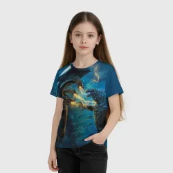 Детская футболка 3D Годзилла - фото 2