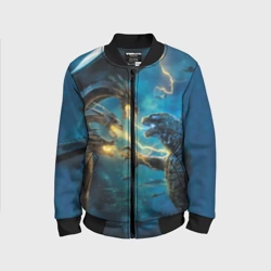 Детский бомбер 3D Годзилла