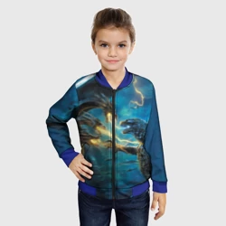 Детский бомбер 3D Годзилла - фото 2