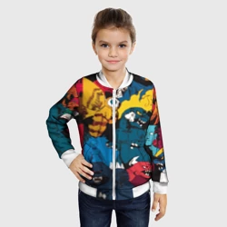 Детский бомбер 3D Годзилла - фото 2