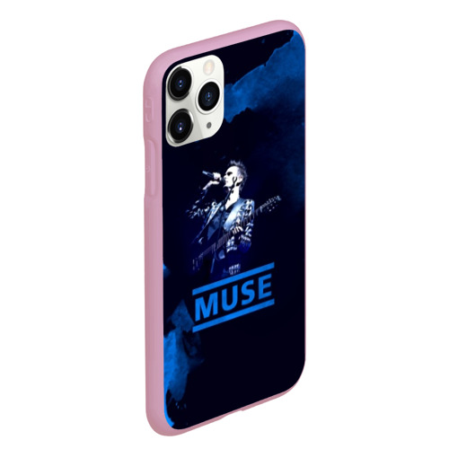 Чехол для iPhone 11 Pro Max матовый Muse, цвет розовый - фото 3