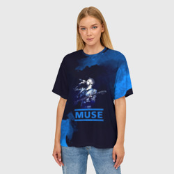 Женская футболка oversize 3D Muse - фото 2