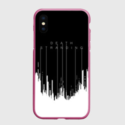 Чехол для iPhone XS Max матовый Death Stranding DS