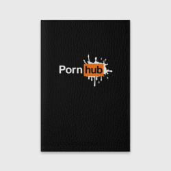 Обложка для паспорта матовая кожа Porn hub