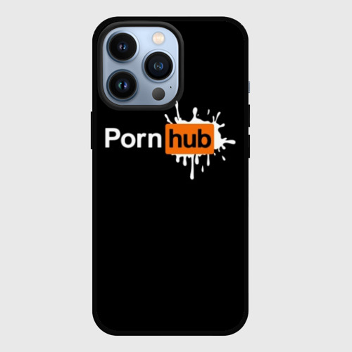 Чехол для iPhone 13 Pro Porn hub, цвет черный