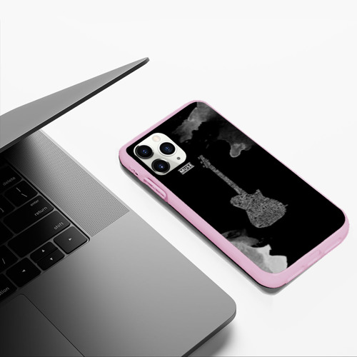 Чехол для iPhone 11 Pro Max матовый Muse, цвет розовый - фото 5