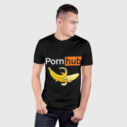 Мужская футболка 3D Slim Porn hub - фото 2