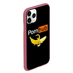 Чехол для iPhone 11 Pro Max матовый Porn hub - фото 2