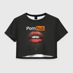 Женская футболка 3D Porn hub - купить по цене 970 руб в интернет ...