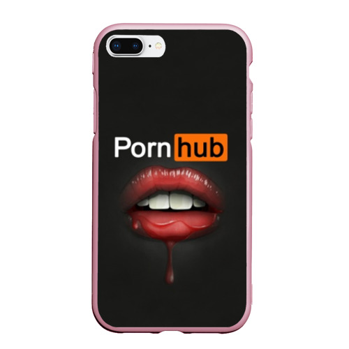 Чехол для iPhone 7Plus/8 Plus матовый Porn hub