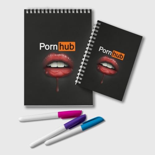 Блокнот Porn hub купить по цене 390 руб в интернет магазине  