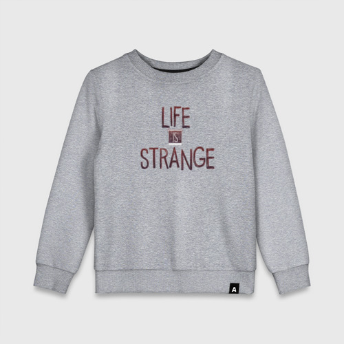 Детский свитшот хлопок Life is Strange, цвет меланж