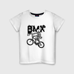 Детская футболка хлопок BMX Skeleton Extreme