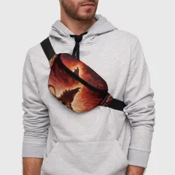 Поясная сумка 3D Godzilla - фото 2