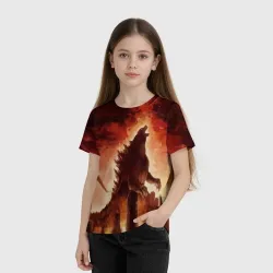Детская футболка 3D Godzilla - фото 2