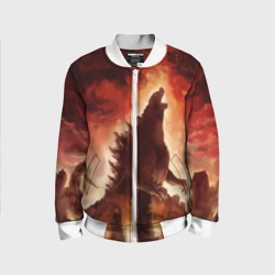 Детский бомбер 3D Godzilla