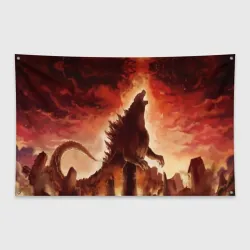 Флаг-баннер Godzilla
