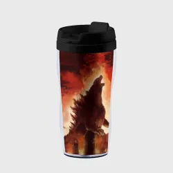 Термокружка-непроливайка Godzilla