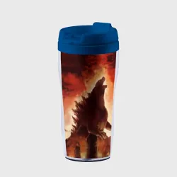 Термокружка-непроливайка Godzilla