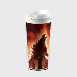 Термокружка-непроливайка Godzilla