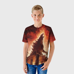 Детская футболка 3D Godzilla - фото 2