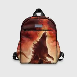Детский рюкзак 3D Godzilla