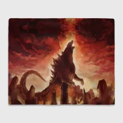 Плед 3D Godzilla