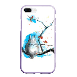 Чехол для iPhone 7Plus/8 Plus матовый Мой сосед Тоторо my neighbor Totoro