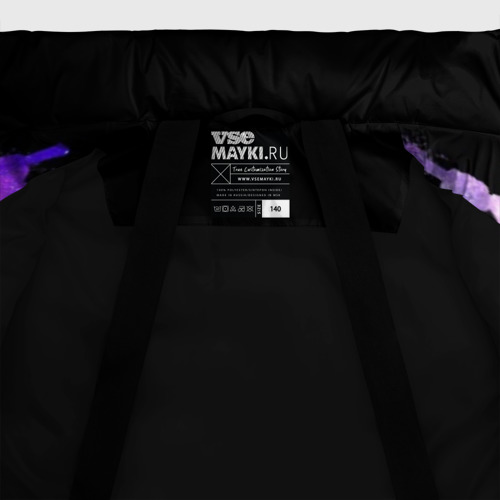 Зимняя куртка для мальчиков 3D Sword Art Online, цвет черный - фото 7