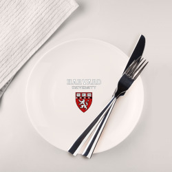 Тарелка Harvard University_форма