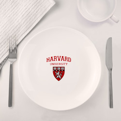 Набор: тарелка + кружка Harvard University_форма - фото 2