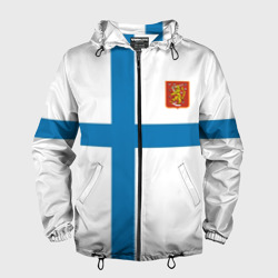 Мужская ветровка 3D Сборная Финляндии