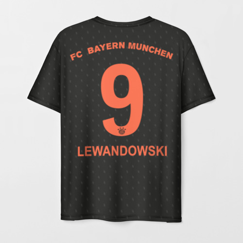 Мужская футболка 3D Lewandowski third 19-20 - фото 2