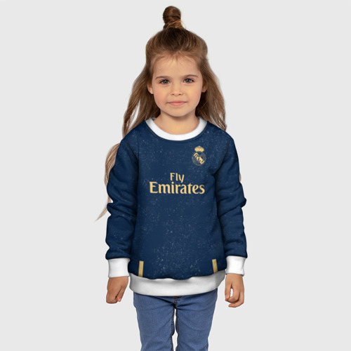 Детский свитшот 3D Sergio Ramos away 19-20, цвет 3D печать - фото 7