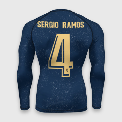 Мужской рашгард 3D Sergio Ramos away 19-20, цвет 3D печать - фото 2