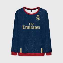 Мужской свитшот 3D Sergio Ramos away 19-20