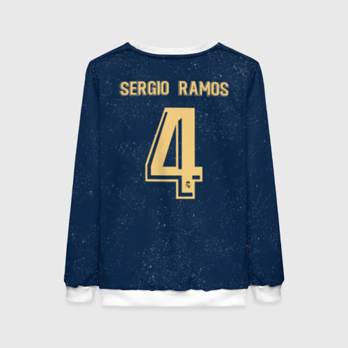 Женский свитшот 3D Sergio Ramos away 19-20, цвет 3D печать - фото 2