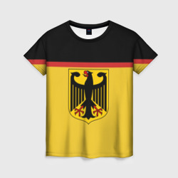 Женская футболка 3D Сборная Германии