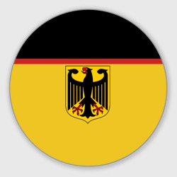 Круглый коврик для мышки Сборная Германии