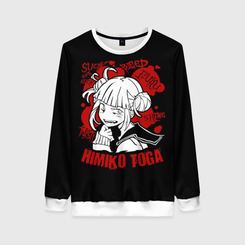 Женский свитшот 3D My Hero Academia Himiko Toga, цвет 3D печать