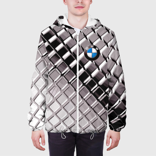 Мужская куртка 3D BMW - pattern, цвет 3D печать - фото 4