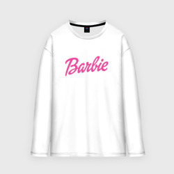 Женский лонгслив oversize хлопок Barbie