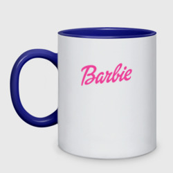 Кружка двухцветная Barbie