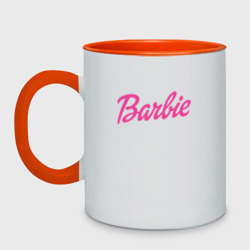 Кружка двухцветная Barbie